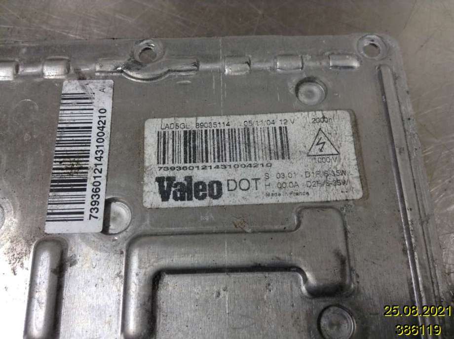 Styreenhet xenon/ballast til Citroën C4 2004-2011 (Type I)  (CITROEN||89035114)
