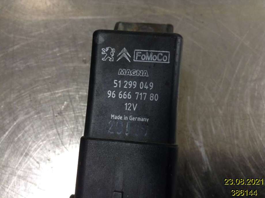 Rele gløde til Ford C-Max 2010-2015 (Type II, Fase 1) (FORD|9666671780|51299049|)
