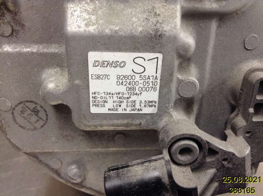 Aircondition kompressor til Nissan Leaf 2018-->> (Type II)  (NISSAN|926005SA1A|042400-0510|)
