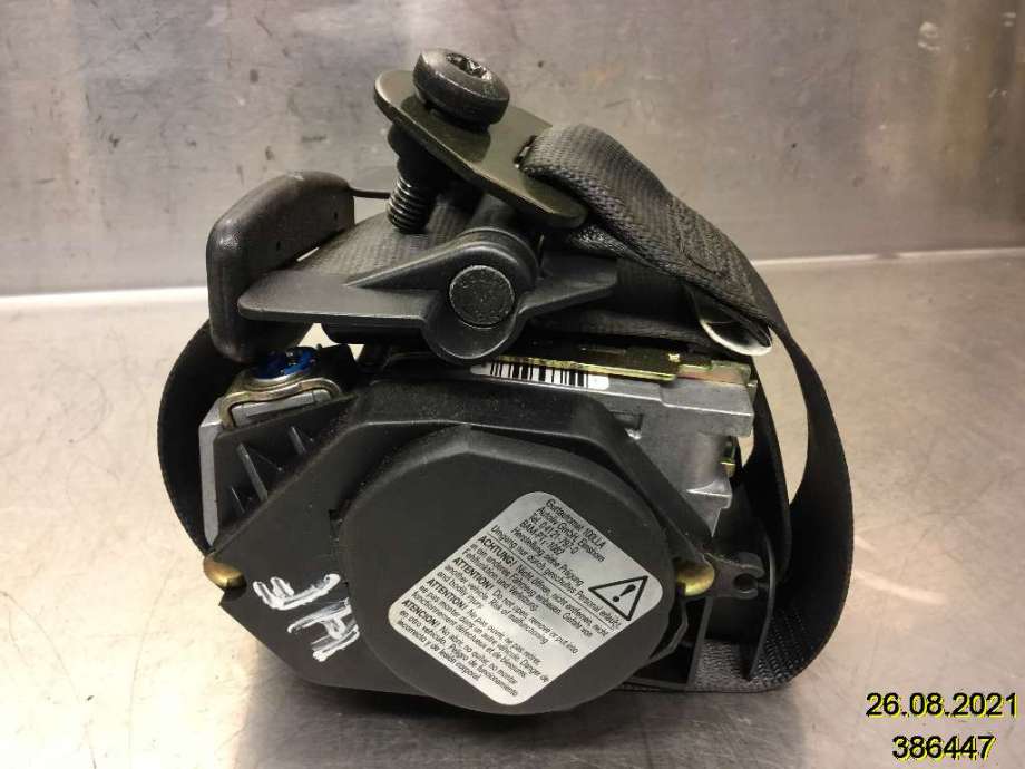 Sikkerhetsbelte foran høyre til BMW 7-Serie 2000-2008 (E65/E66/E67/E88) (E65/E66/E67/E88) (BMW|72 11 9 138 302||561148401 010R-000)