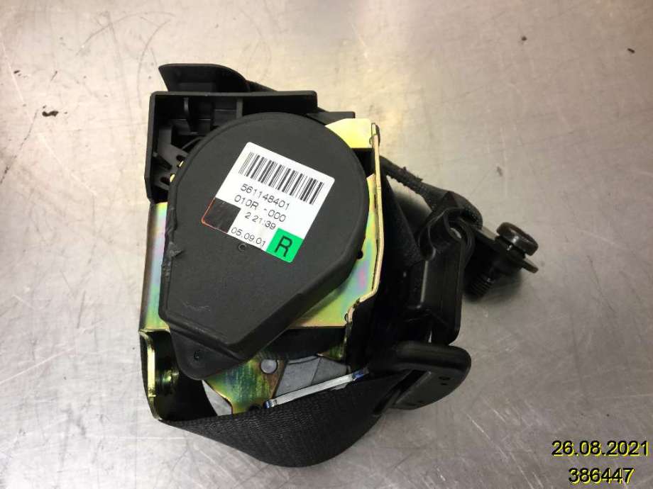 Sikkerhetsbelte foran høyre til BMW 7-Serie 2000-2008 (E65/E66/E67/E88) (E65/E66/E67/E88) (BMW|72 11 9 138 302||561148401 010R-000)