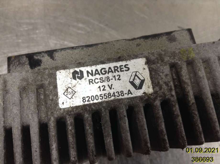 Rele gløde til Nissan Qashqai 2007-2010 (Type I, Fase 1)  (NISSAN||8200558438-A)