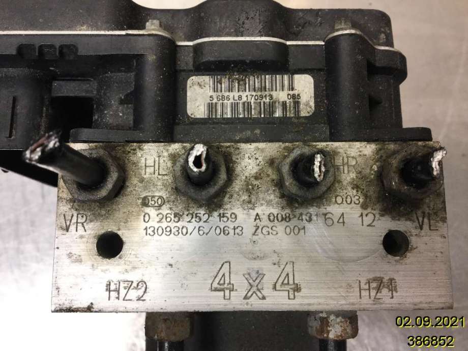 ABS sentral til Mercedes Vito/Viano 2010-2014 (Fase 2) (W639) (W639) (MERCEDES|A 008 431 65 12||0 265 252 159)