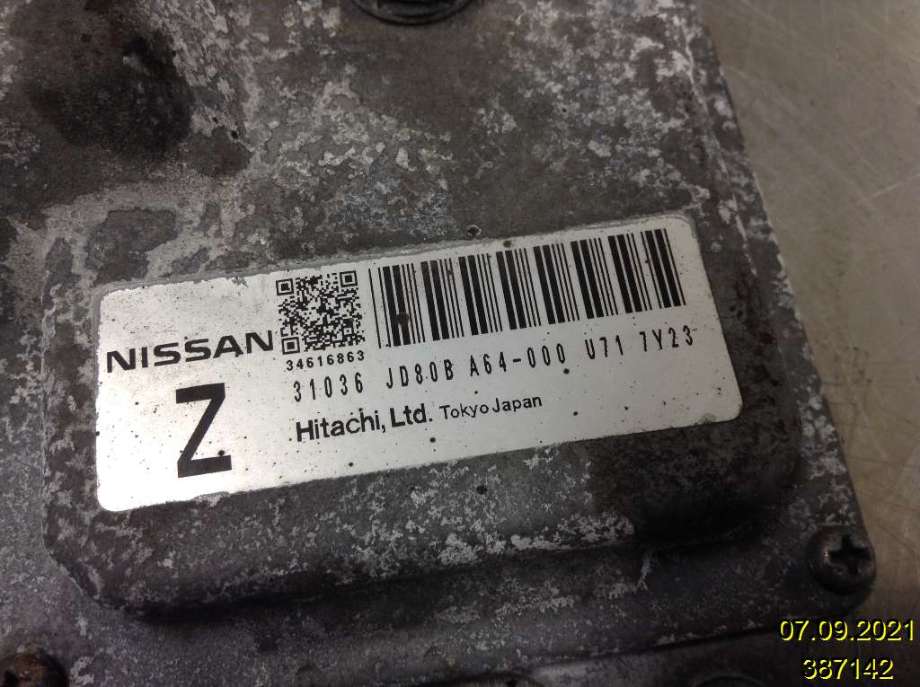 Styreenhet girkasse til Nissan X-Trail 2007-2014 (T31) (T31) (NISSAN|31036JD80B|A64000U717Y23|)