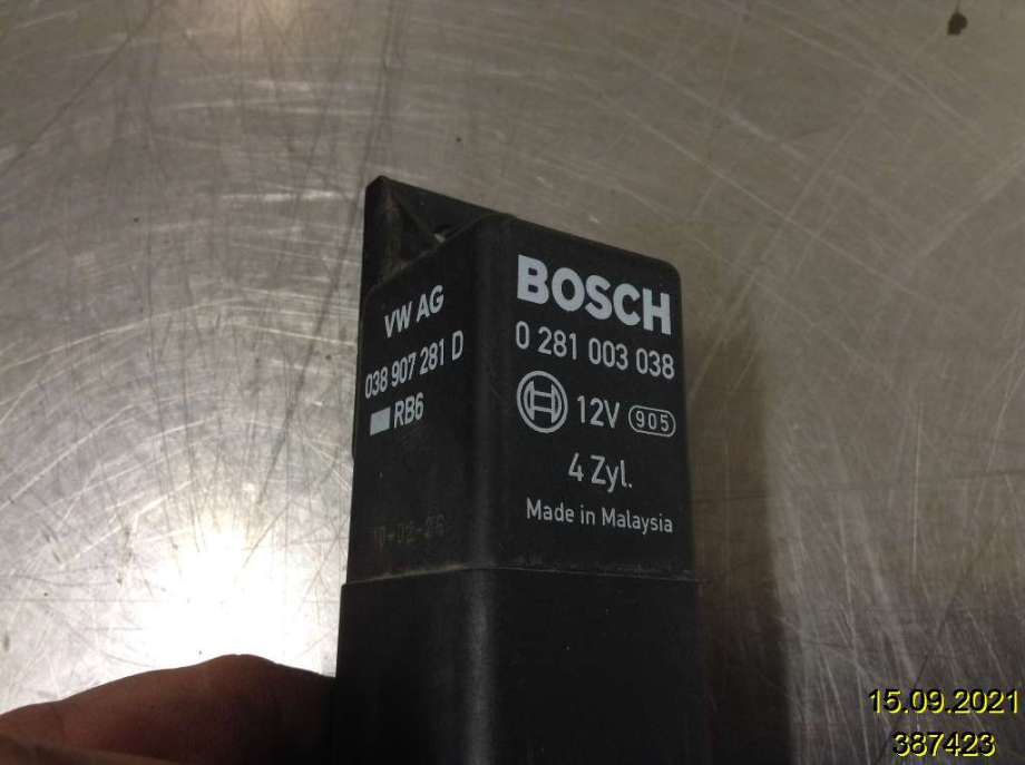 Rele gløde til VW Golf VI 2008-2012  (VOLKSWAGEN|038 907 281 D|0 281 003 038|)