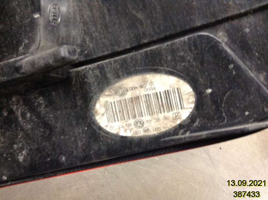 Baklykt venstre til VW Golf VI 2008-2012  (VOLKSWAGEN|5K0 945 095 N|009 922-01|)