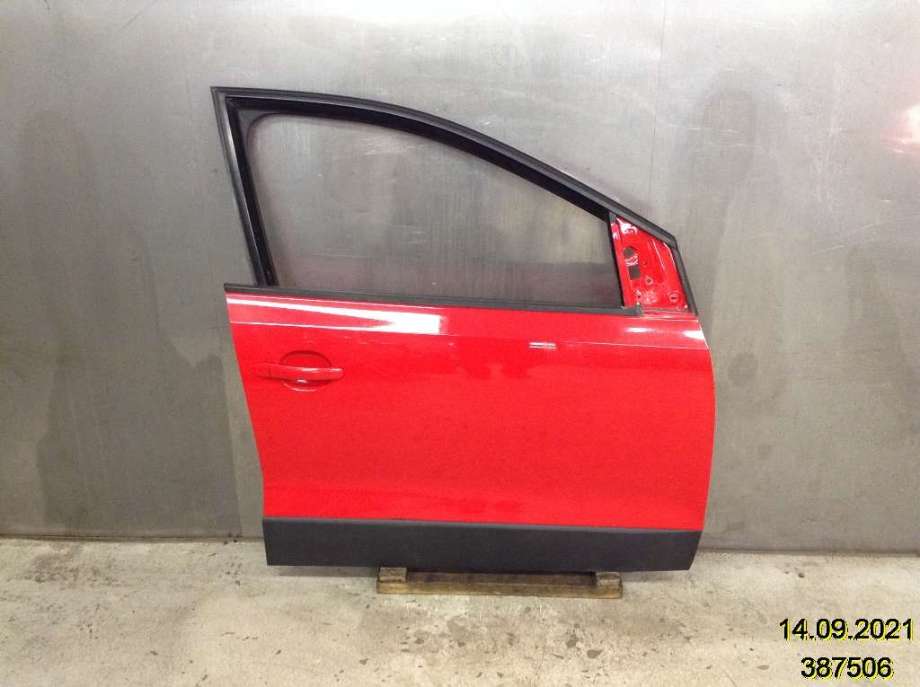Dør høyre foran til VW Polo, 2009-2014 (Type V, Fase 1)  (VOLKSWAGEN|6R4 831 056 J)