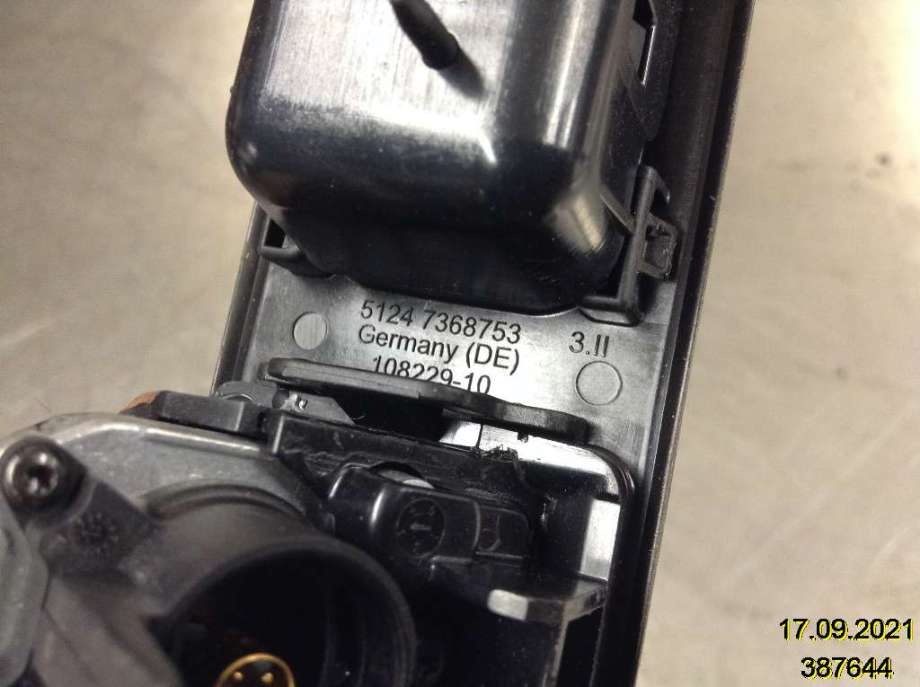 Bakluke/bakdør håndtak til BMW X3 2010-2017 (F25) (F25) (BMW|5124 7 368 753|)