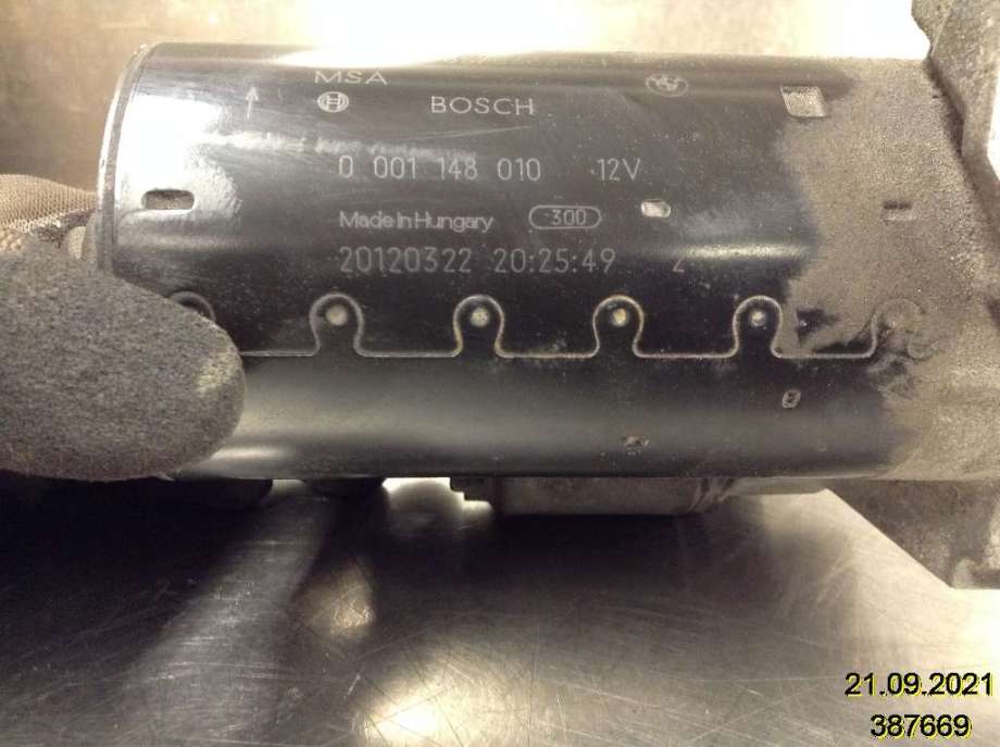 Starter diesel til BMW X3 2010-2017 (F25) (F25) (BMW|1241 8 570 383-01|0 001 148 010|)