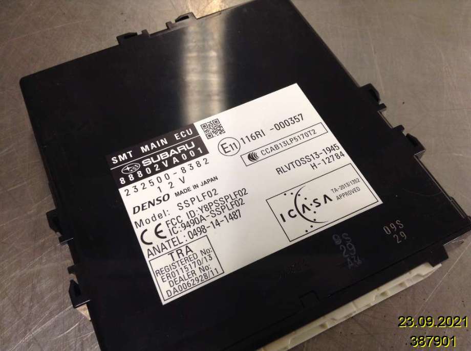 Styreenhet diverse til Subaru Levorg 2015-2019  (SUBARU|88802VA001|232500-8382|)