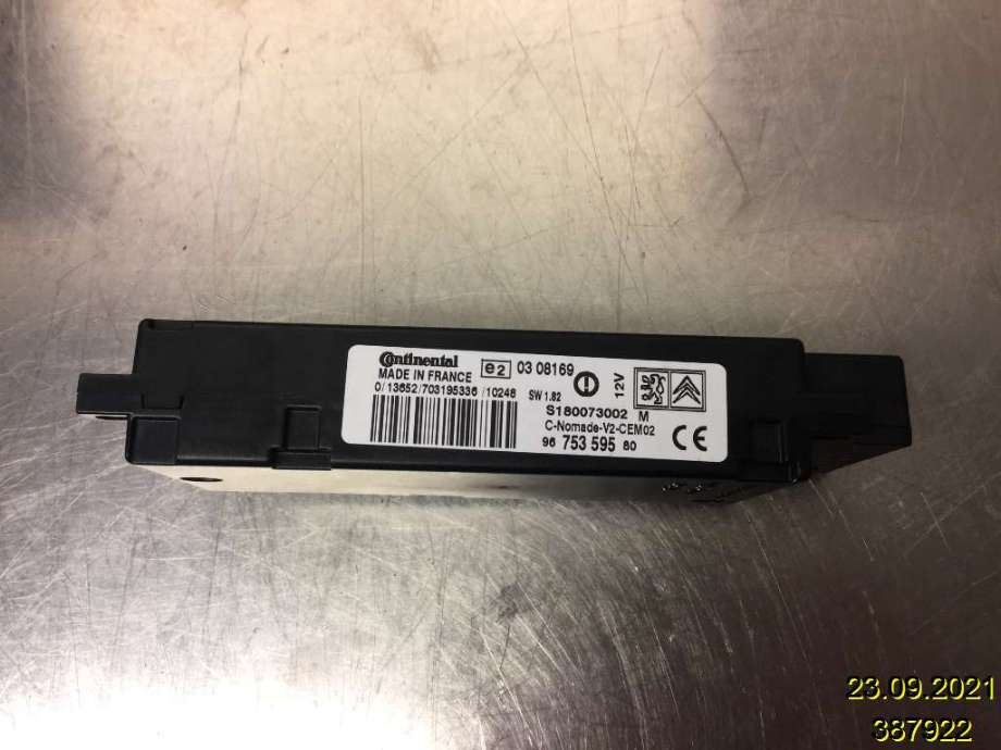 Styreenhet diverse til Citroën C3 2010-2016 (Type II)  (CITROEN|6574 RL|03 08169|9675359580)