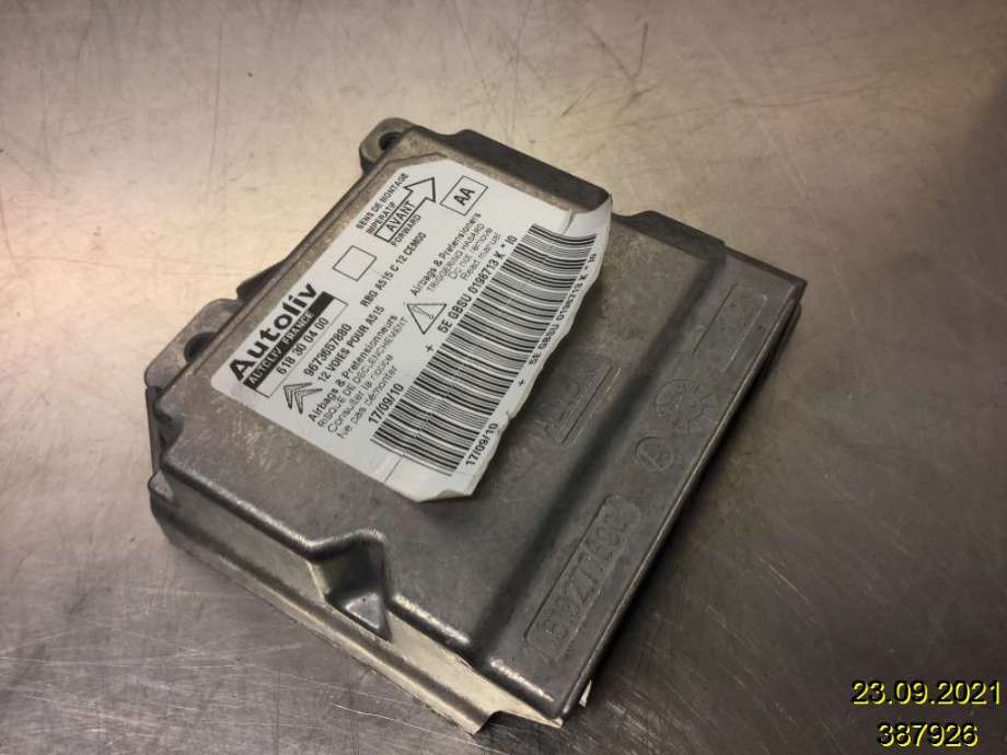 Airbag elektronikk til Citroën C3, 2010-2016 (Type II)  (CITROEN|6546 T8)