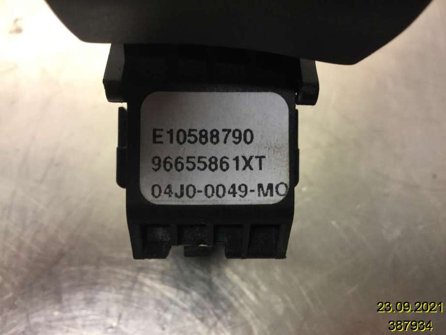 Bryter cruise control til Citroën C3 2010-2016 (Type II)  (CITROEN|6242 ZS|E10588790|96655861XT)