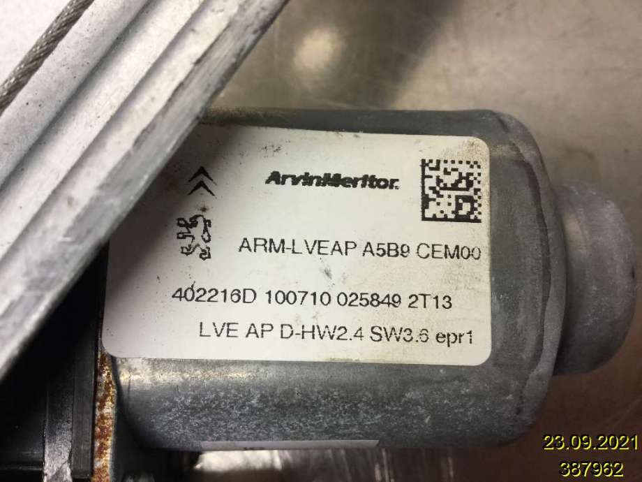 Ruteheis høyre foran til Citroën C3 2010-2016 (Type II)  (CITROEN|9222 FQ|1005271545055|43009200)