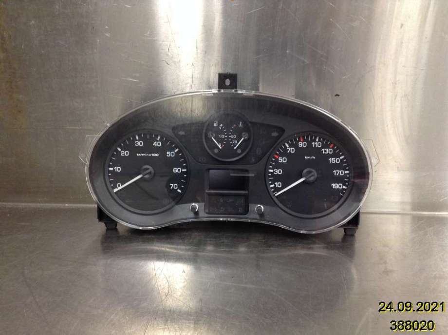 Instrumentpanel til Peugeot Partner, 2015-2019 (Type II, Fase 2) (PEUGEOT|9801642280)
