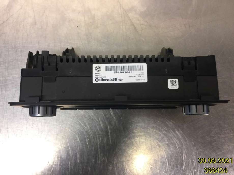 Varmeapparat betjening til VW Polo 2009-2014 (Type V, Fase 1) (VOLKSWAGEN|6R0 907 044 H|A2C533427077|)
