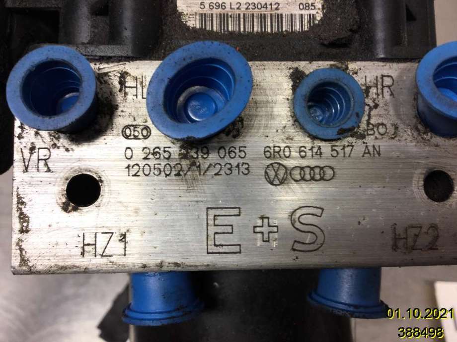 ABS sentral til VW Polo 2009-2014 (Type V, Fase 1)  (VOLKSWAGEN|6R0 614 517 BA|0 265 239 065|6RO 614 517 AN)