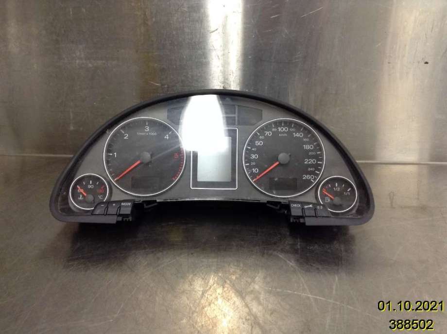 Instrumentpanel til Audi A4, 2004-2008 (Type III) (B7) (B7) (AUDI|8E0 920 901 B)