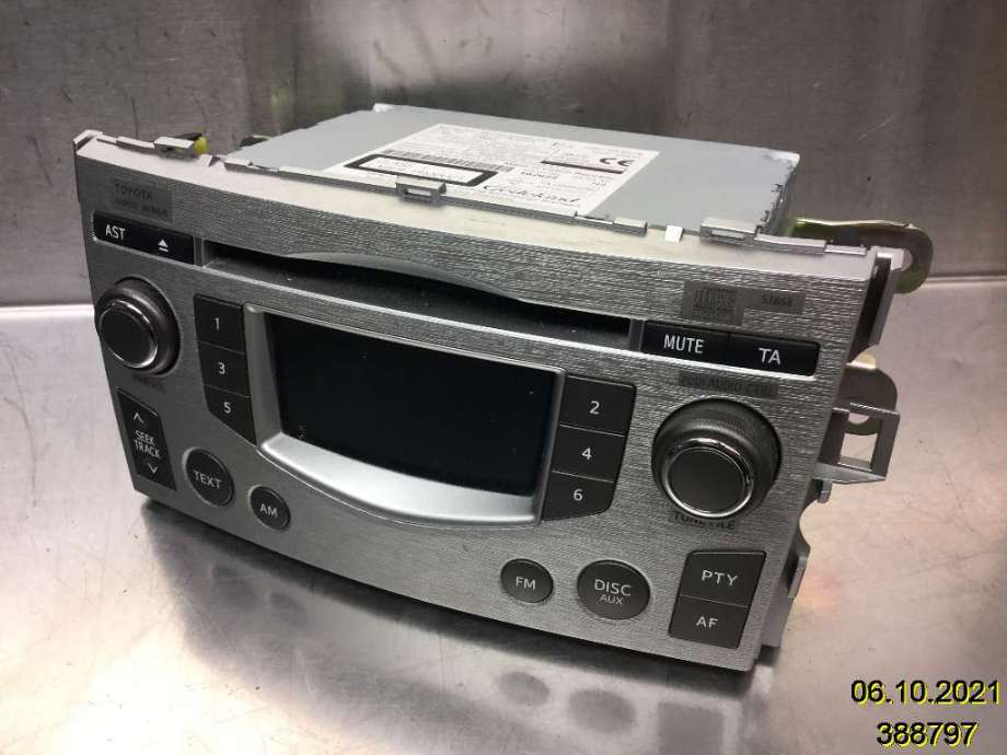 Bilstereo til Toyota Verso, 2009-2016 (Type III)  (TOYOTA|86120-0F060-X9)