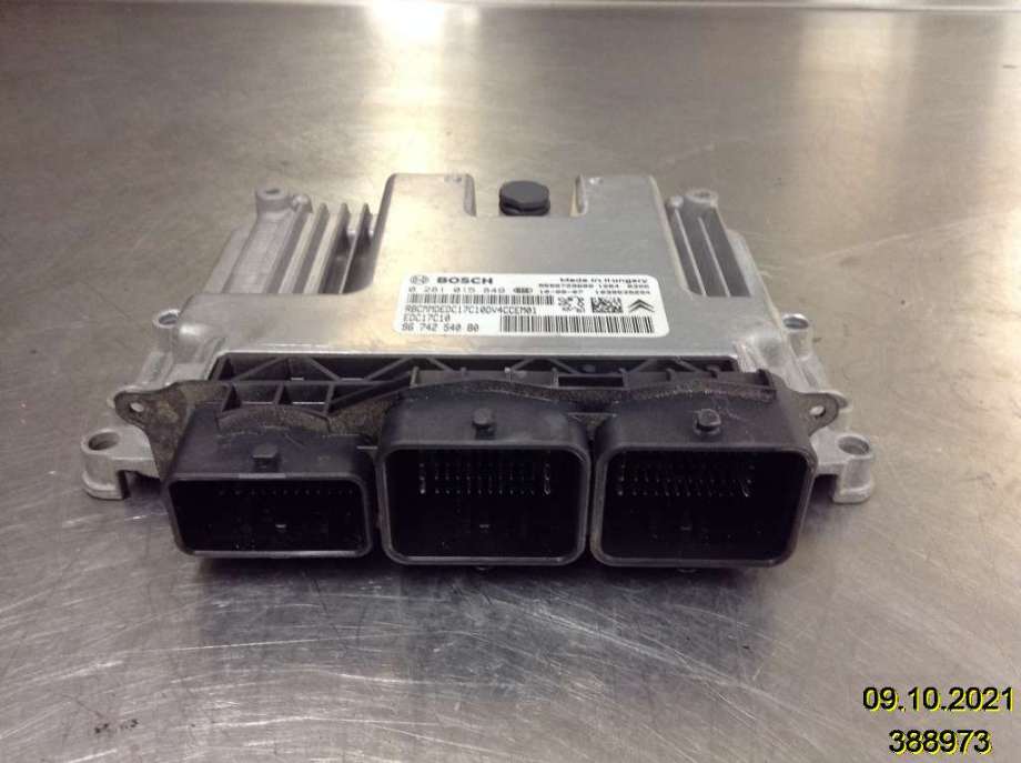 Styreenhet motor til Citroën C3, 2010-2016 (Type II)  (CITROEN|96 667 296 80)