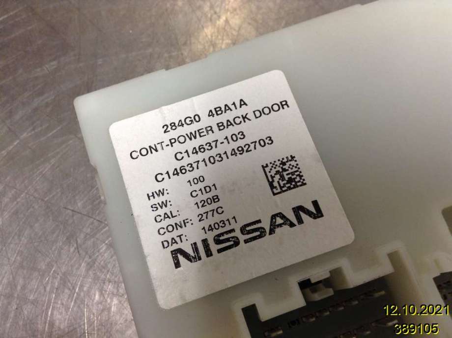 Styreenhet elektrisk bakluke til Nissan X-Trail 2014-2022 (T32) (T32) (NISSAN|284G0 4BA1A|C14637-103|)