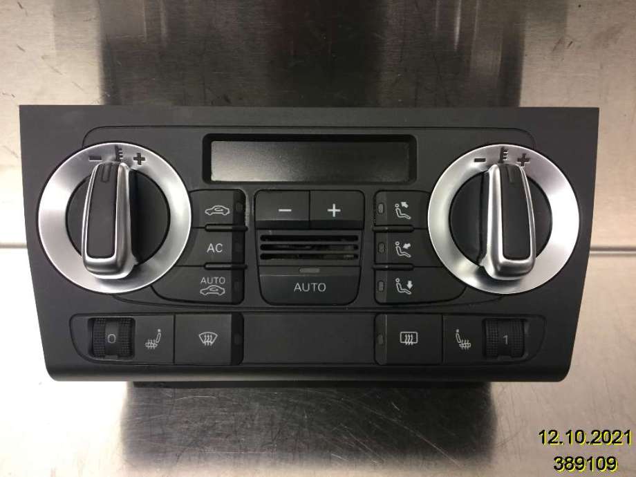 Varmeapparat betjening til Audi A3, 2009-2012 (Type II, Fase 2) (AUDI|8P0 820 043 BN)
