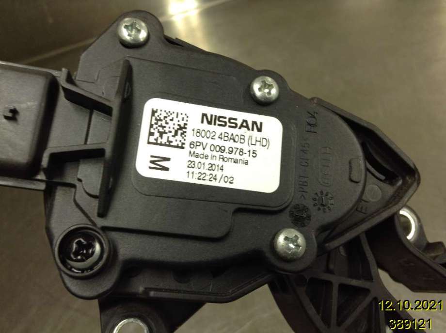 Pedal gass til Nissan X-Trail 2014-2022 (T32) (T32) (NISSAN|18002 4BA0B|6PV 009 978-15|)