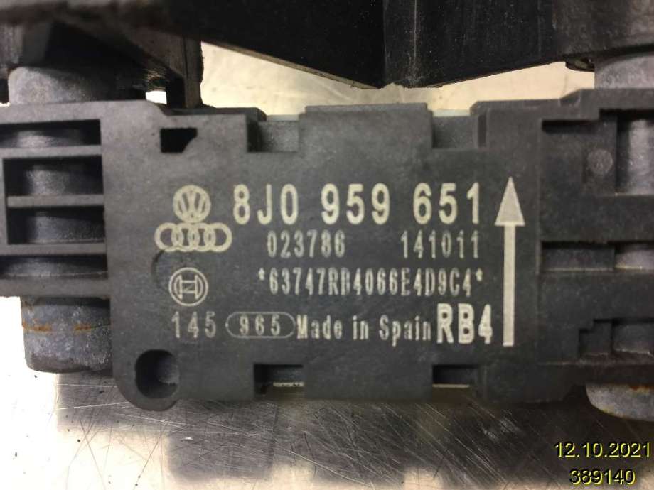 Airbag sensor høyre til Audi A3 2009-2012 (Type II, Fase 2) (AUDI|9J0 959 651|023786/141011|)