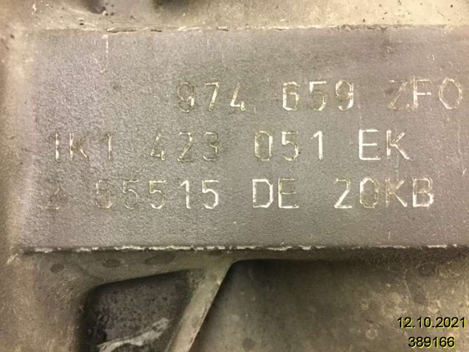 Tannstang elektrisk til Audi A3 2009-2012 (Type II, Fase 2) (AUDI|1K1 423 051 EK|)