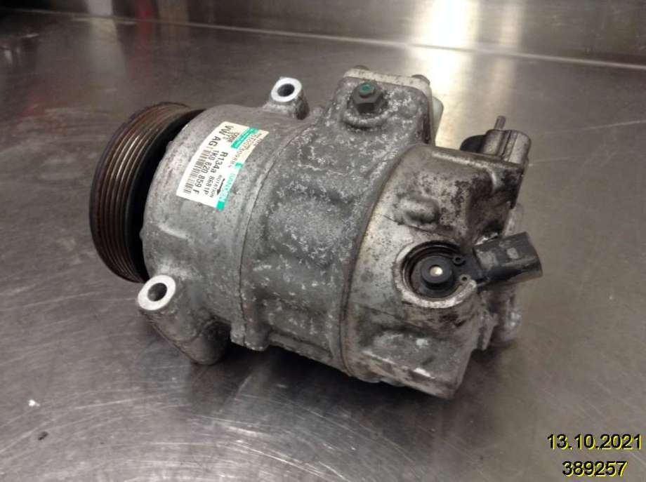 Aircondition kompressor til VW Touran 2007-2010 (Type I, Fase 2) (VOLKSWAGEN|1K0 820 859 F|030073098B4|)