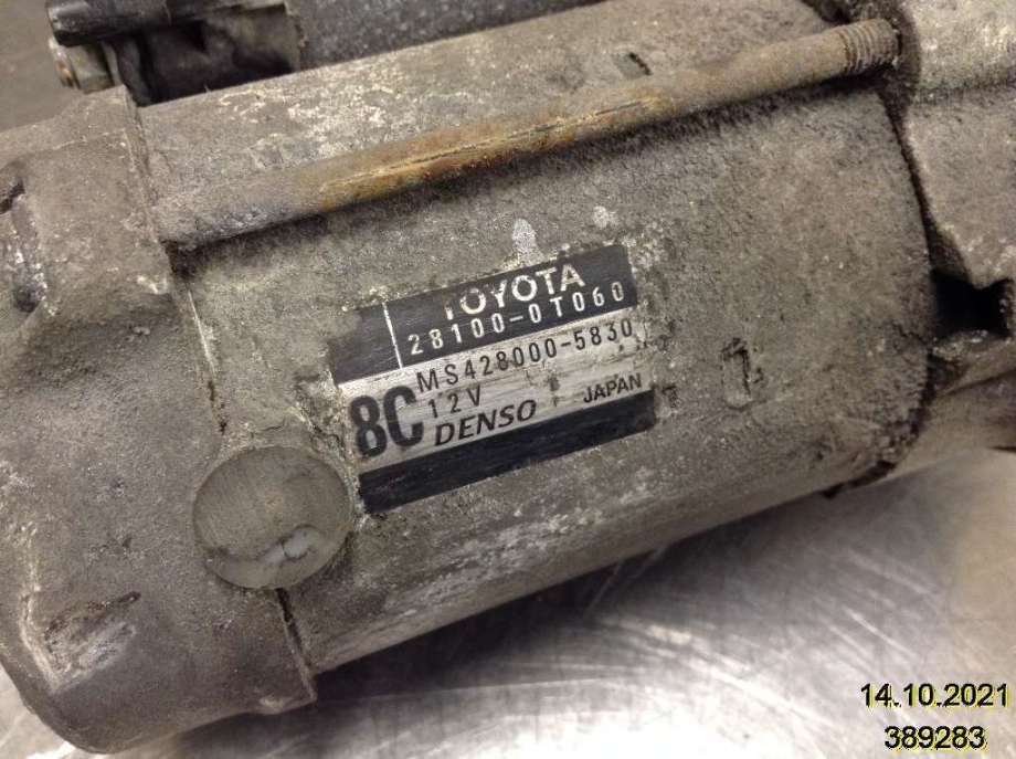 Starter til Toyota Verso 2009-2016 (Type III) (TOYOTA|28100-0T060|MS428000-5830|)
