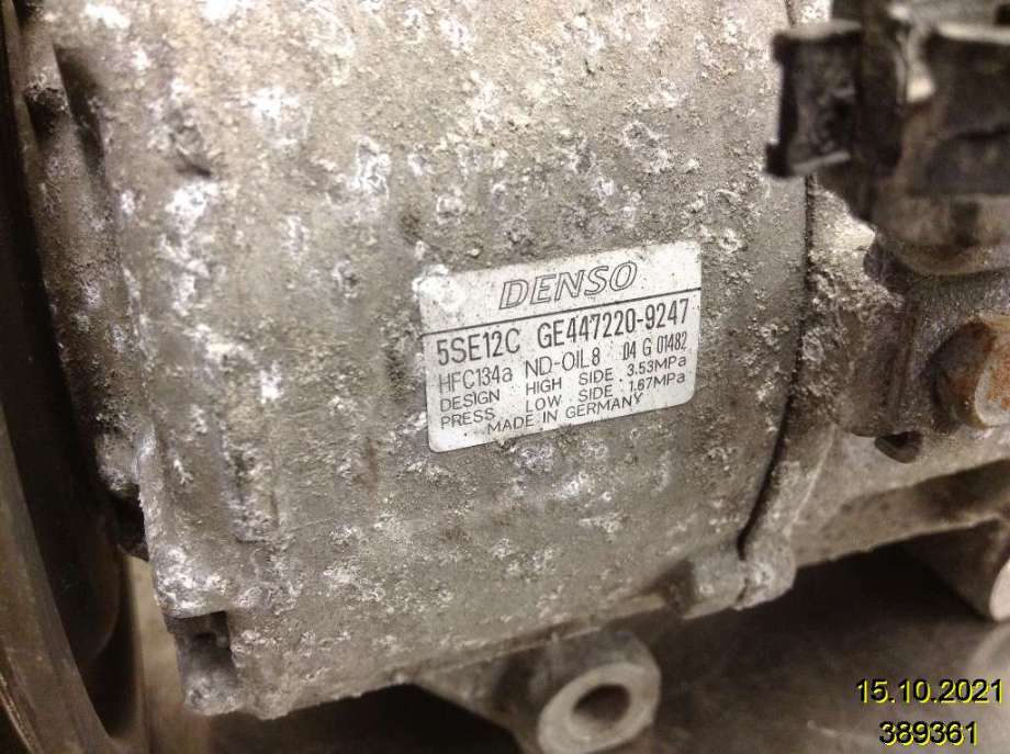 Aircondition kompressor til Toyota Avensis 2003-2008 (Type II)  (TOYOTA||GE447220-9247)