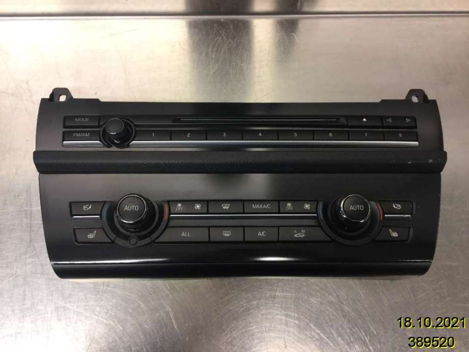 Varmeapparat betjening til BMW 5-Serie, 2010-2017 (F10/F11) (F10/F11) (BMW|61 31 9 328 427)