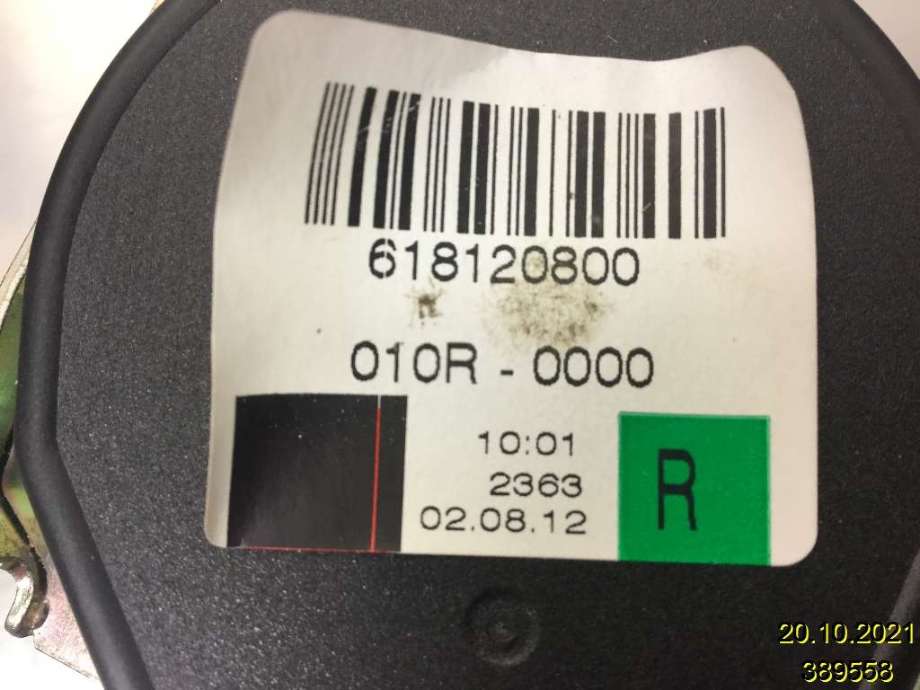Sikkerhetsbelte foran høyre til BMW 5-Serie 2010-2017 (F10/F11) (F10/F11) (BMW|618120800|010R-0000|10012363)