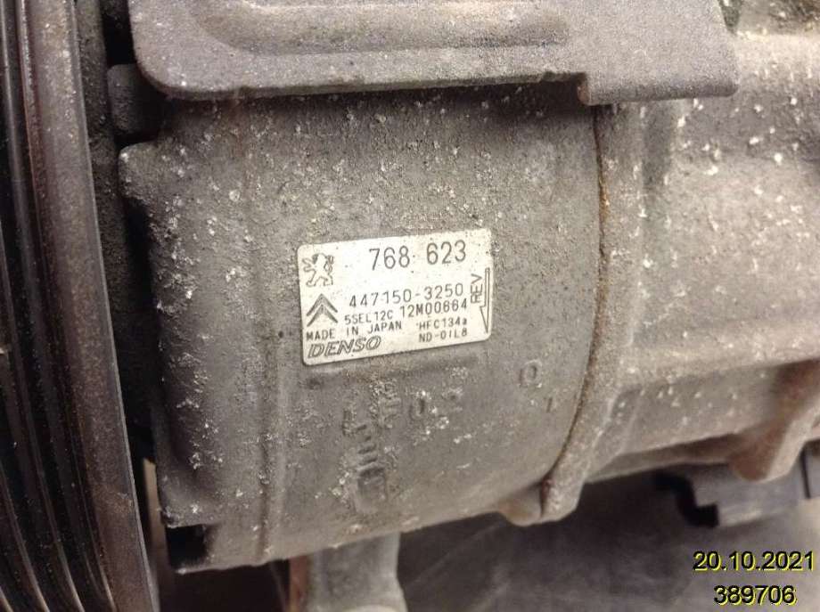 Aircondition kompressor til Citroën C4 2011-2017 (Type II) (CITROEN||447150-3250)