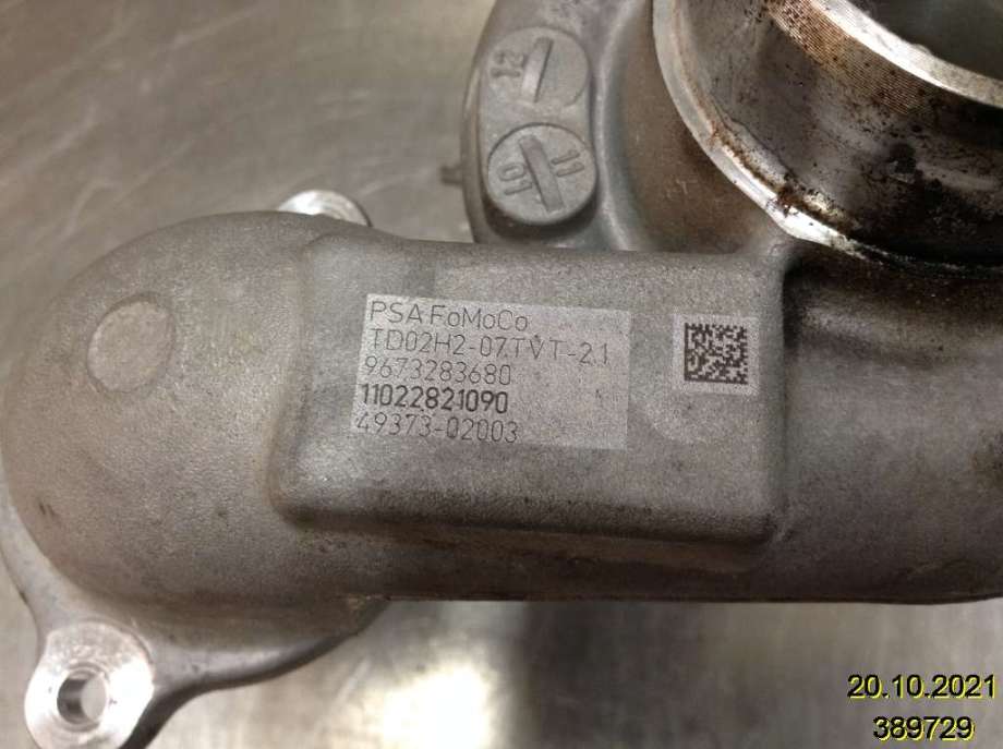 Turbo til Citroën C4 2011-2017 (Type II)  (CITROEN|9673283680|49373-02003|11022821090)