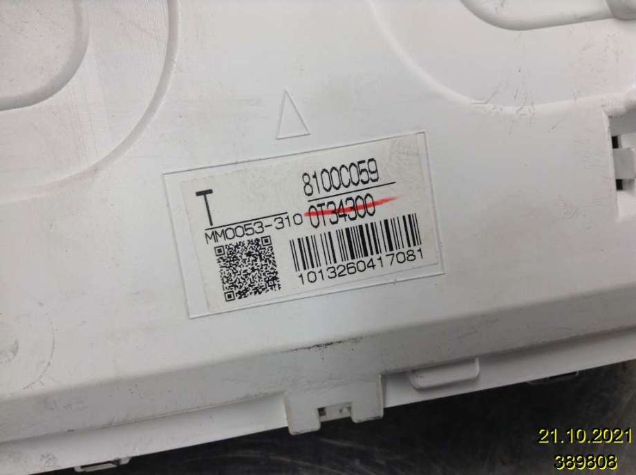 Instrumentpanel til Mitsubishi ASX 2010-2019 (MITSUBISHI|8100C059|MM0053-310|)