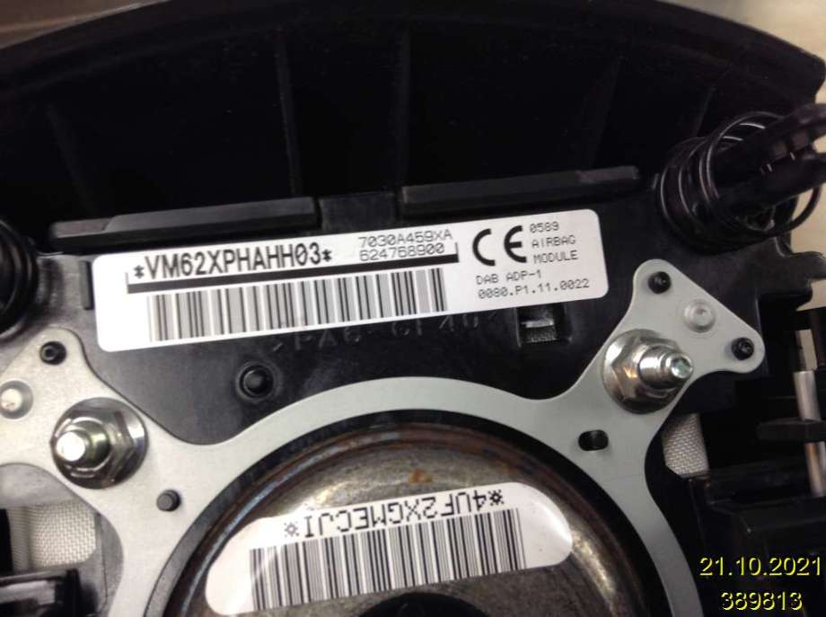 Airbag rattpute til Mitsubishi ASX 2010-2019  (MITSUBISHI|7030A459XA|VM62XPHAHH03|624768900)