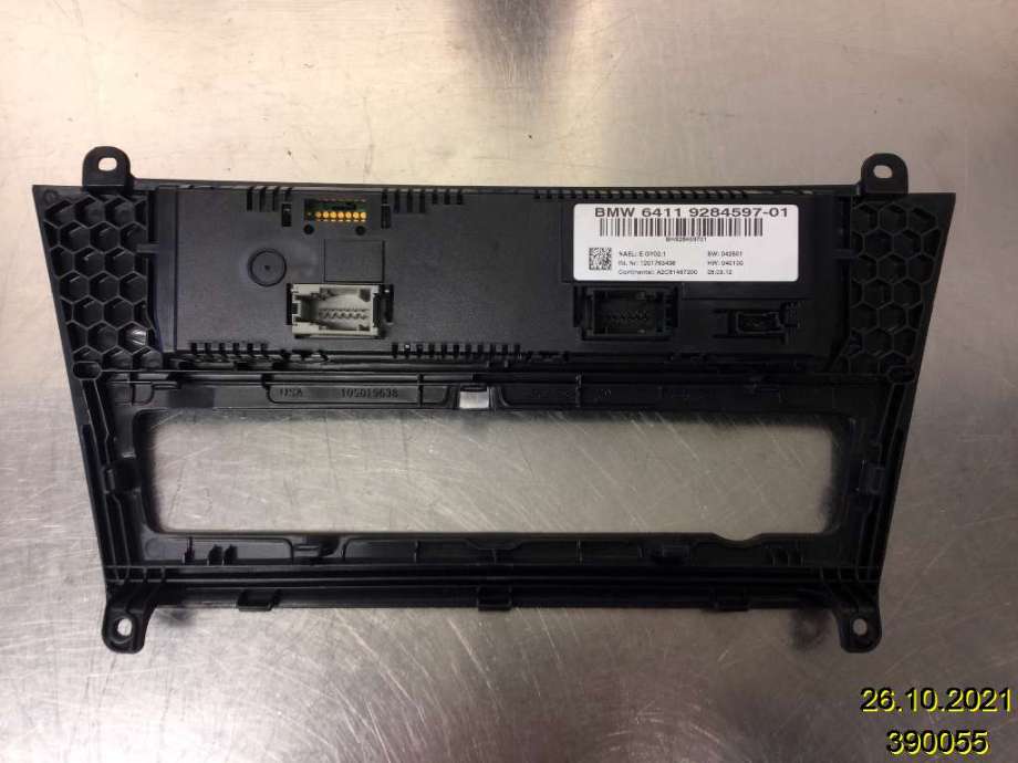 Varmeapparat betjening til BMW X3 2010-2017 (F25) (F25) (BMW|64 11 9 312 722|A2C81467200|6411 9284597-01)