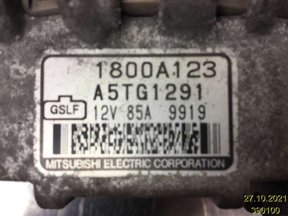 Dynamo til Mitsubishi Lancer 2008-2017  (MITSUBISHI|1800A123|A5TG1291|)