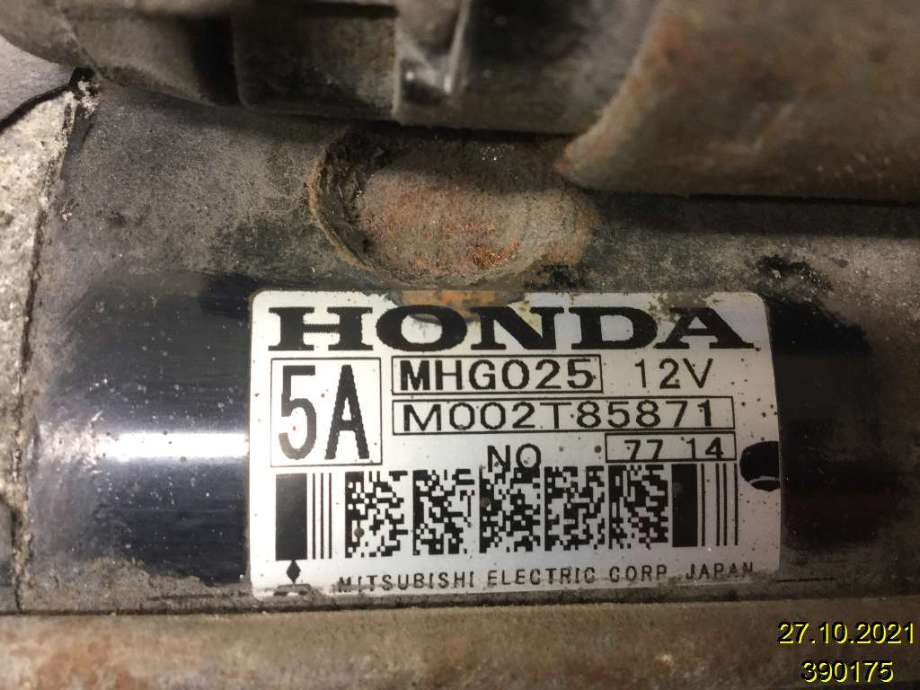 Starter diesel til Honda CR-V 2007-2012 (Type III)  (HONDA|31200RSRE01|M002T85871|MHG025)