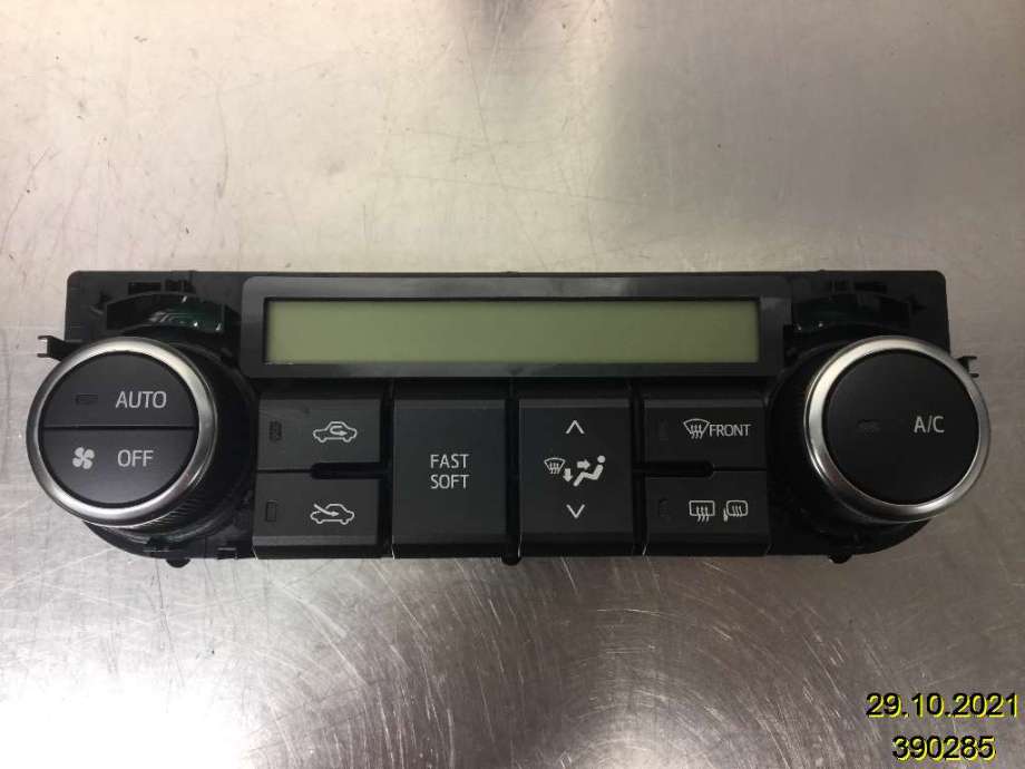 Varmeapparat betjening til Toyota Auris 2013-2015 (Type II, Fase 1) (TOYOTA|698-3A30A|75F542|55900-02380)