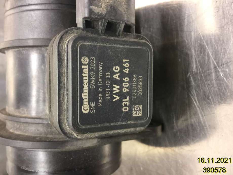 Luftmengde/luftmassemåler til Škoda Superb 2008-2015 (Type II) (SKODA|03L 906 461|5WK9 7023|)