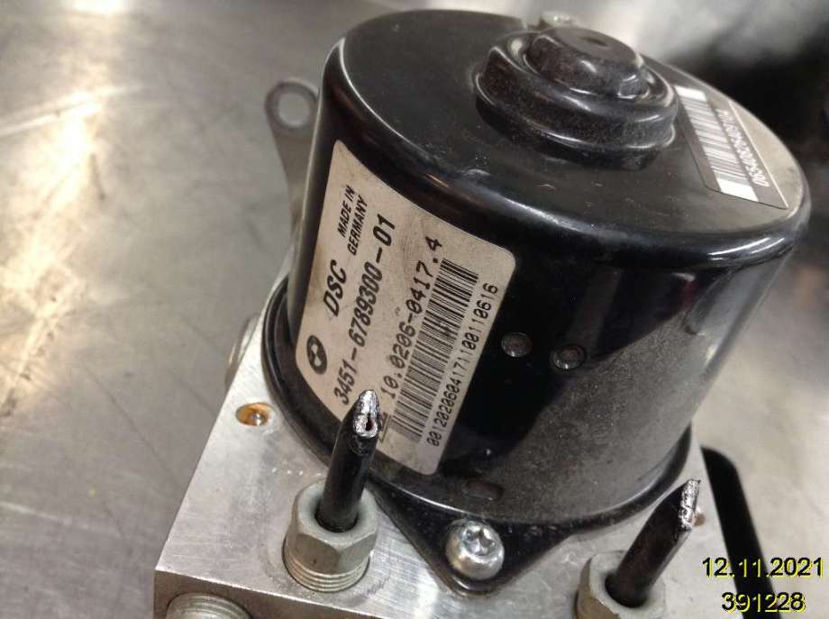 ABS sentral til BMW 1-Serie 2004-2011 (E81/E82/E87/E88) (E81/E82/E87/E88) (BMW|34 51 6 789 300-01|10.0206-0417.4|6 789 301)