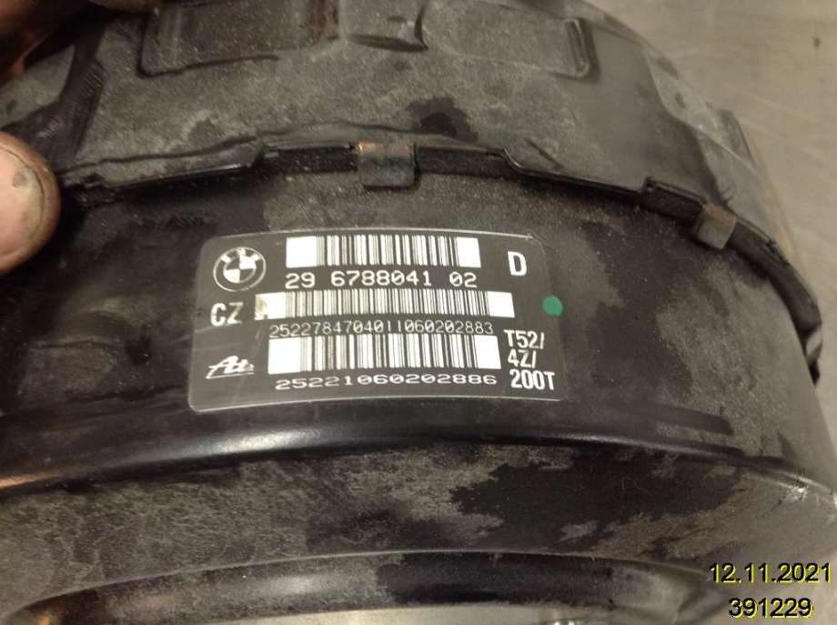 Bremsekraft-forsterker til BMW 1-Serie 2004-2011 (E81/E82/E87/E88) (E81/E82/E87/E88) (BMW|29 6 788 041-02|)