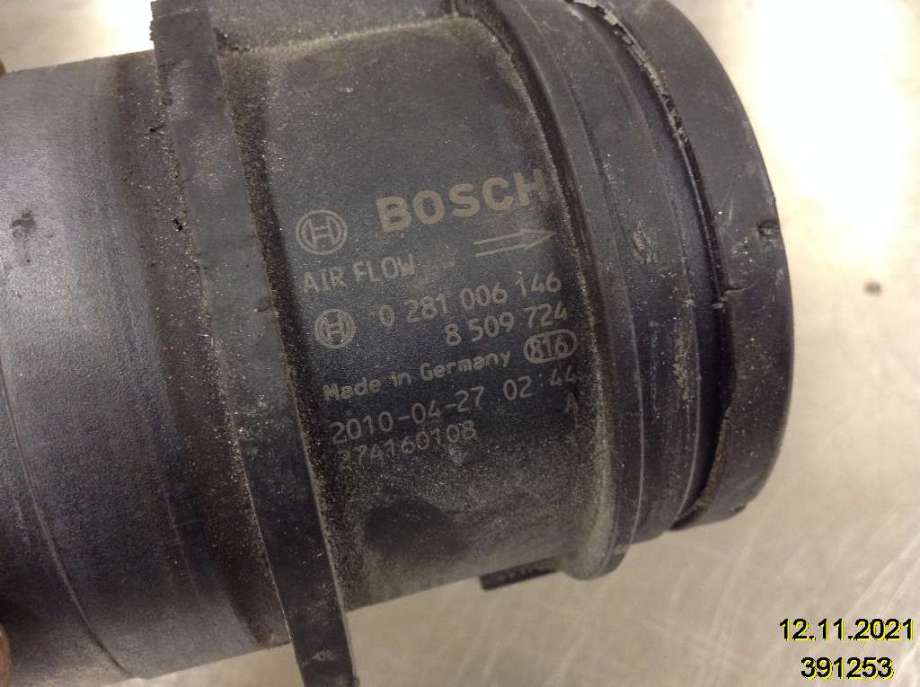 Luftmengde/luftmassemåler til BMW 1-Serie 2004-2011 (E81/E82/E87/E88) (E81/E82/E87/E88) (BMW|8 509 724|0 281 006 146|)
