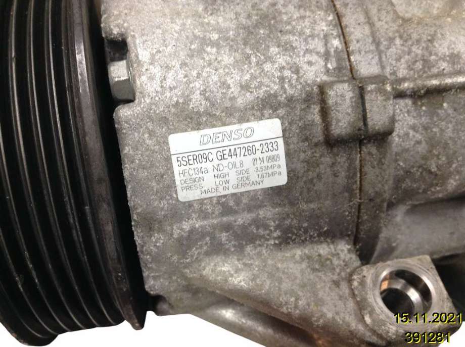 Aircondition kompressor til Toyota Auris 2010-2012 (Type I, Fase 2)  (TOYOTA||GE447260-2333)