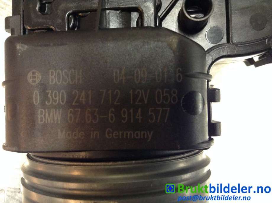 Viskermotor frontrute til BMW 3-Serie 1998-2005 (E46) (E46) (BMW|67 63 6 914 577|0 390 241 712|)