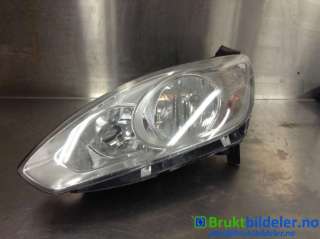Frontlykt venstre halogen til Ford C-Max, 2010-2015 (Type II, Fase 1)  (FORD|AM51-13W030-AE)