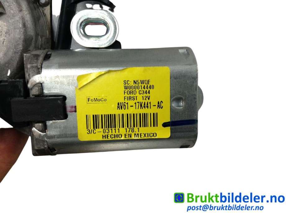 Viskermotor bakrute til Ford C-Max 2010-2015 (Type II, Fase 1)  (FORD|AV61-17K441-AC|W000014440|)